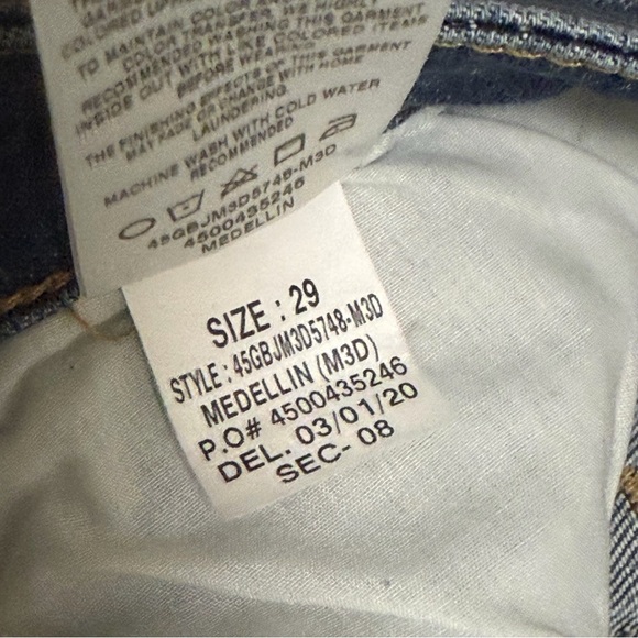 Joe’s Jeans Women's HIGH RISE SKINNY ANKLE CUT HEM MEDELLIN Sz 29 NWT $189 - Picture 8 of 10